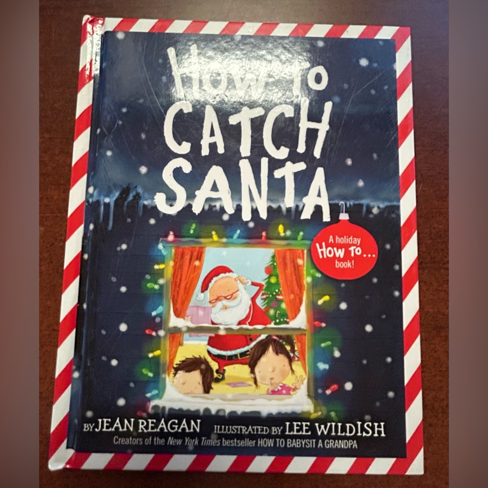 Kohl’s Cares How to Catch Santa Hardcover Holiday Christmas Book